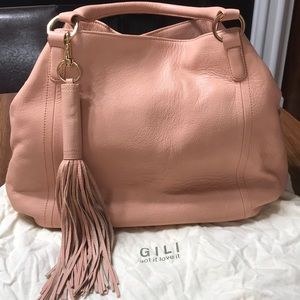 GILI Medium Roma 2 Tote in Blush